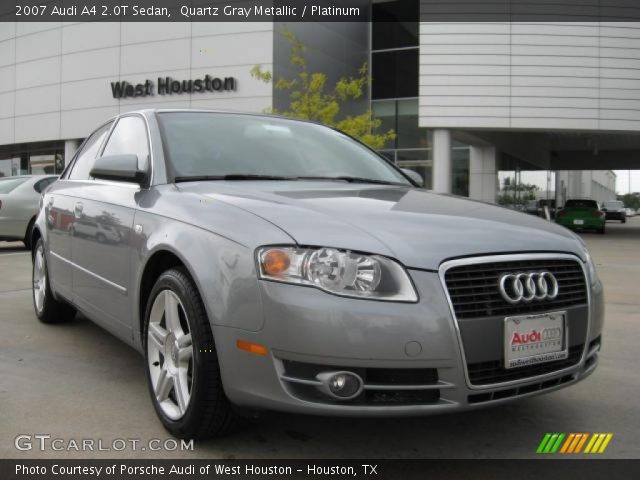 2007 Audi A4 2.0T Sedan in Quartz Gray Metallic