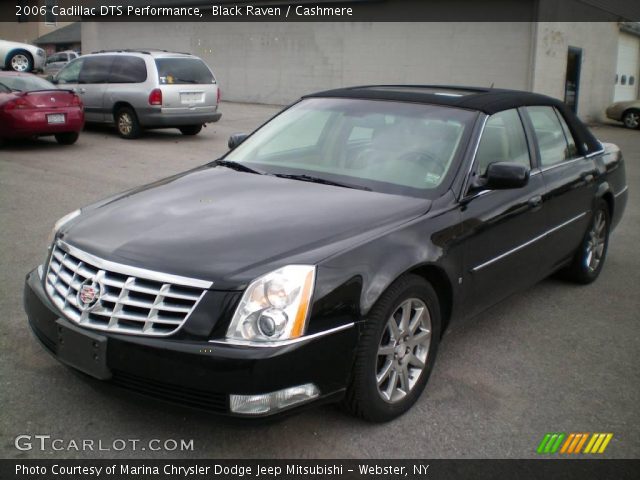 2006 Cadillac DTS Performance in Black Raven