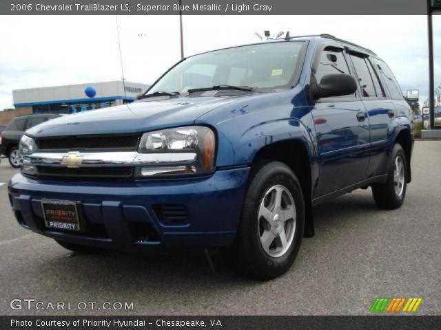 2006 Chevrolet TrailBlazer LS in Superior Blue Metallic