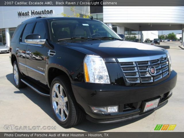 2007 Cadillac Escalade AWD in Black Raven