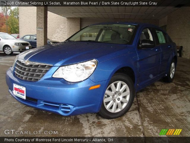 2008 Chrysler Sebring LX Sedan in Marathon Blue Pearl