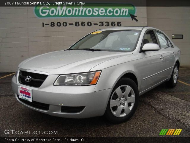 2007 Hyundai Sonata GLS in Bright Silver