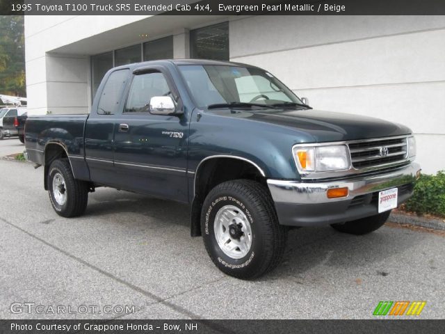 1995 Toyota T100 Truck SR5 Extended Cab 4x4 in Evergreen Pearl Metallic