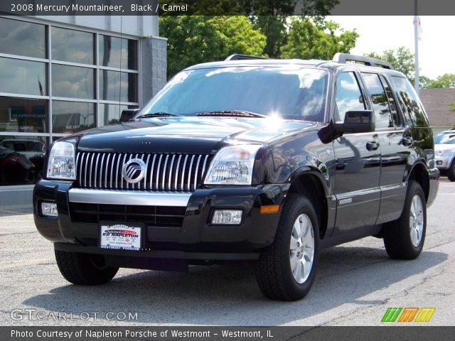 2008 Mercury Mountaineer  in Black