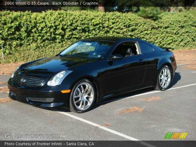 2006 Infiniti G 35 Coupe in Black Obsidian