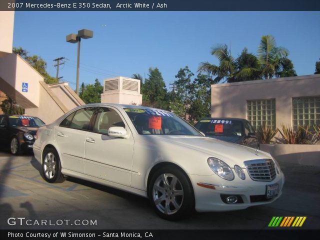 2007 Mercedes-Benz E 350 Sedan in Arctic White