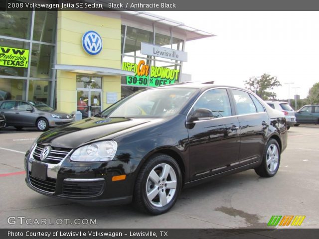 2008 Volkswagen Jetta SE Sedan in Black