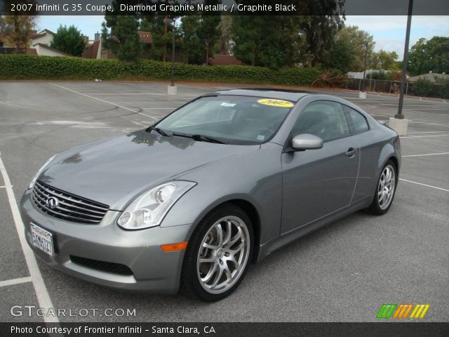 2007 Infiniti G 35 Coupe in Diamond Graphite Metallic
