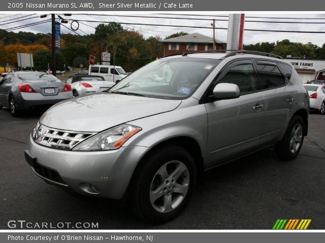 2005 Nissan Murano SL AWD in Sheer Silver Metallic