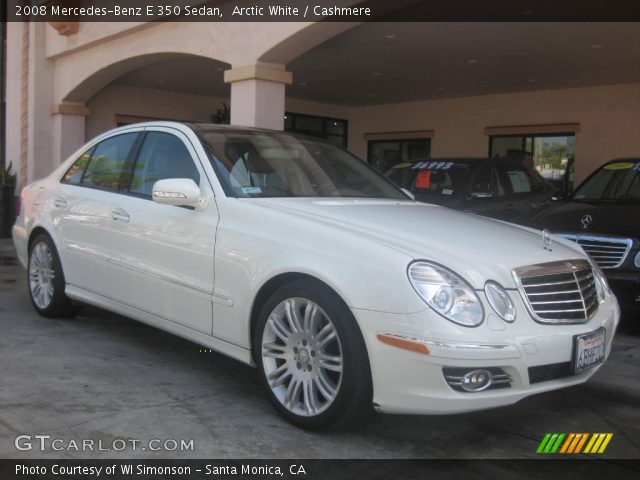2008 Mercedes-Benz E 350 Sedan in Arctic White