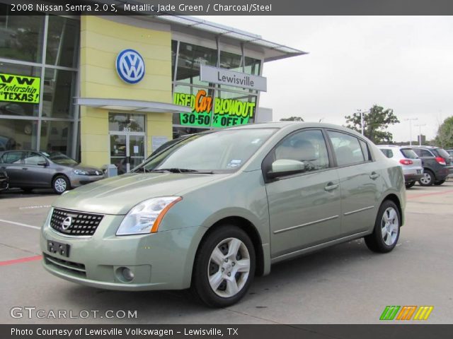 2008 Nissan sentra green #2
