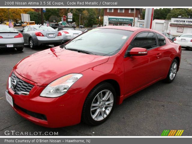 Red nissan altima 2008 #6