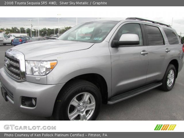 2008 Toyota Sequoia SR5 4WD in Silver Sky Metallic