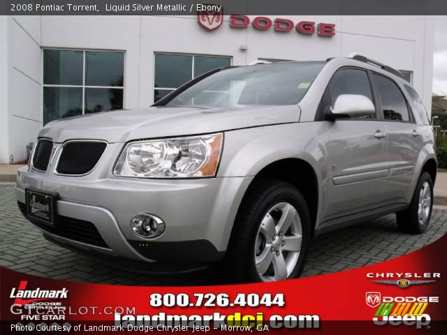 2008 Pontiac Torrent  in Liquid Silver Metallic