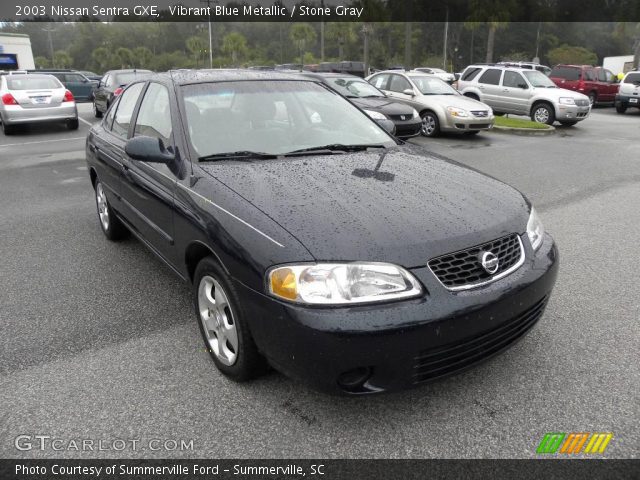 2003 Nissan Sentra GXE in Vibrant Blue Metallic
