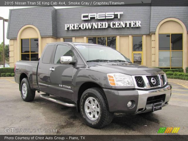 2005 Nissan Titan SE King Cab 4x4 in Smoke Gray