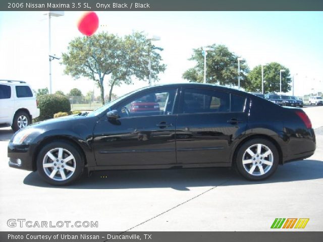 2006 Nissan Maxima 3.5 SL in Onyx Black