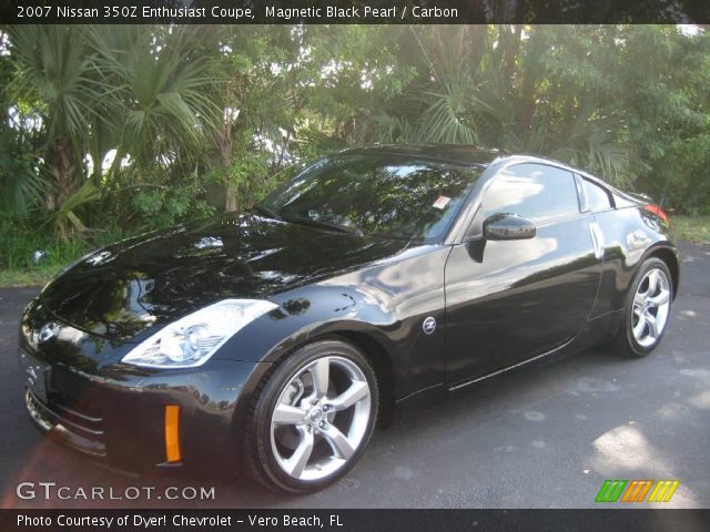 2007 Nissan 350Z Enthusiast Coupe in Magnetic Black Pearl