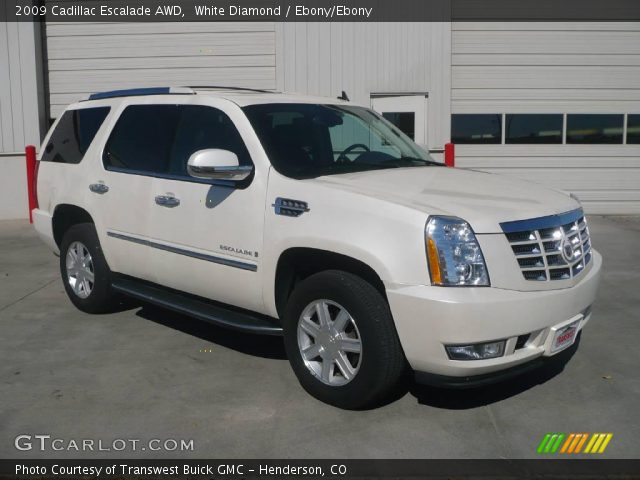 2009 Cadillac Escalade AWD in White Diamond