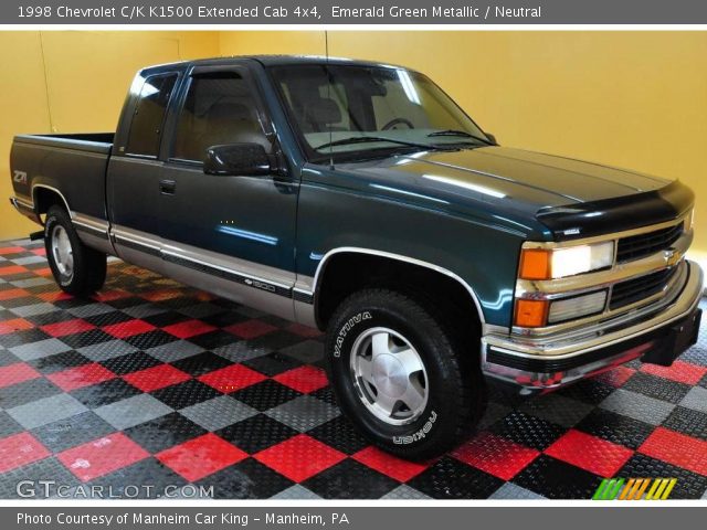 1998 Chevrolet C/K K1500 Extended Cab 4x4 in Emerald Green Metallic