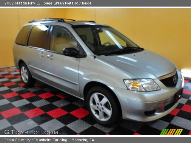 2002 Mazda MPV ES in Sage Green Metallic