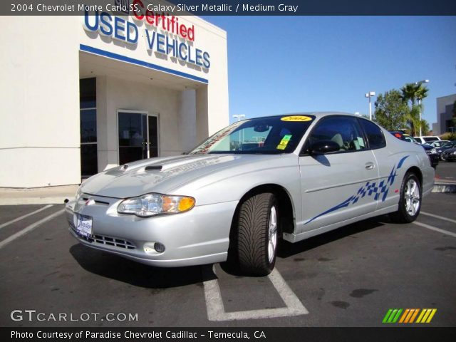 2004 Chevrolet Monte Carlo SS in Galaxy Silver Metallic