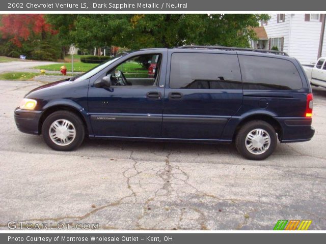 2002 Chevrolet Venture LS in Dark Sapphire Metallic