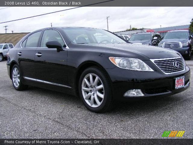 2008 Lexus LS 460 in Obsidian Black