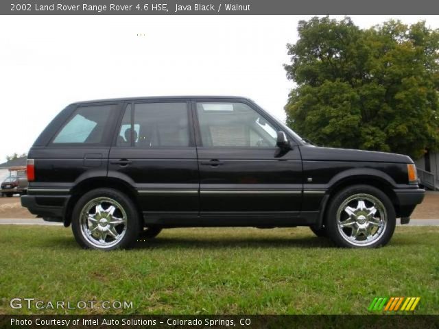 2002 Land Rover Range Rover 4.6 HSE in Java Black
