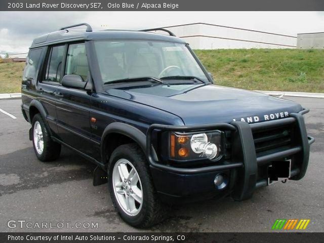 2003 Land Rover Discovery SE7 in Oslo Blue