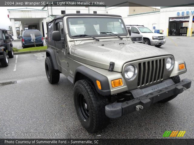 2004 Jeep Wrangler SE 4x4 in Light Khaki Metallic