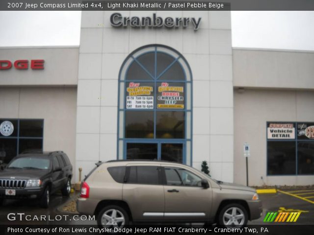 2007 Jeep Compass Limited 4x4 in Light Khaki Metallic