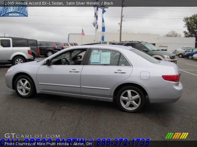 2005 Honda Accord EX-L Sedan in Satin Silver Metallic