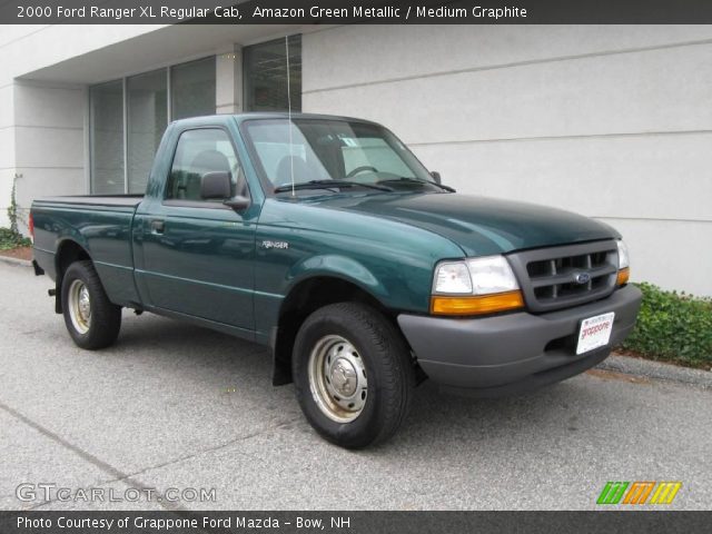 2000 Ford Ranger XL Regular Cab in Amazon Green Metallic