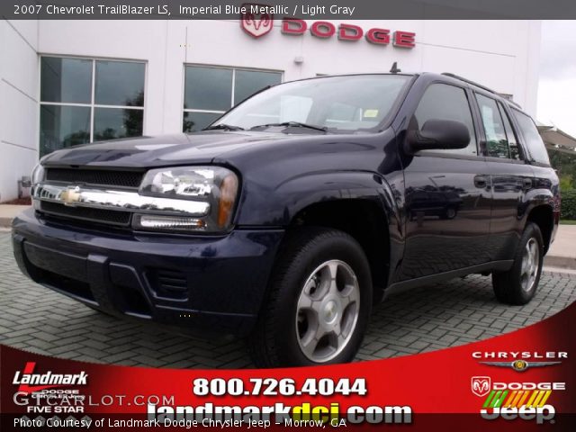 2007 Chevrolet TrailBlazer LS in Imperial Blue Metallic