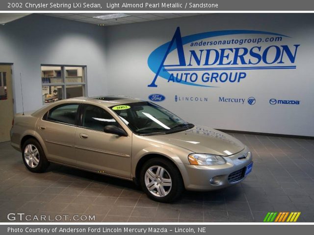 2002 Chrysler Sebring LXi Sedan in Light Almond Pearl Metallic