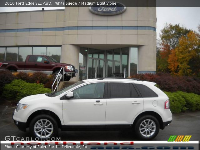 2010 Ford Edge SEL AWD in White Suede