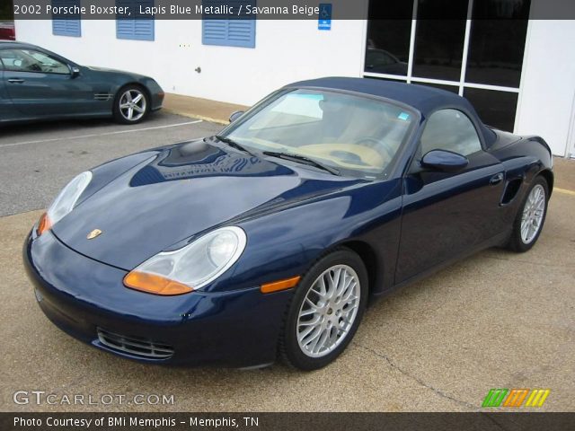 2002 Porsche Boxster  in Lapis Blue Metallic