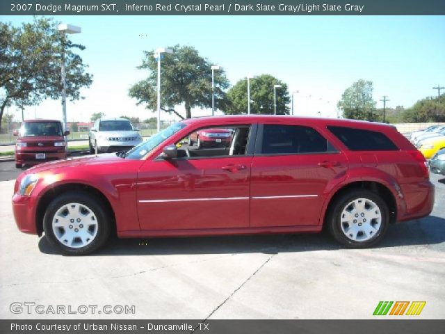 2007 Dodge Magnum SXT in Inferno Red Crystal Pearl