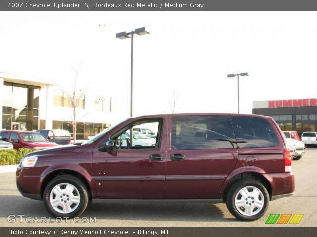 2007 Chevrolet Uplander LS in Bordeaux Red Metallic
