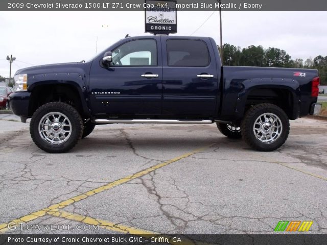 2009 Chevrolet Silverado 1500 LT Z71 Crew Cab 4x4 in Imperial Blue Metallic