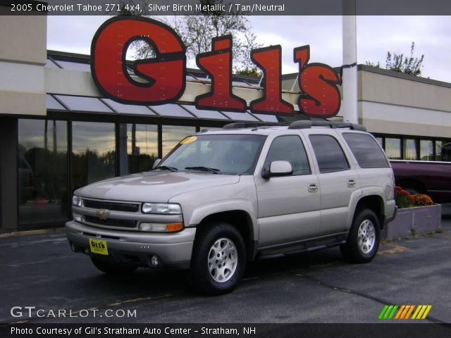 2005 Chevrolet Tahoe Z71 4x4 in Silver Birch Metallic