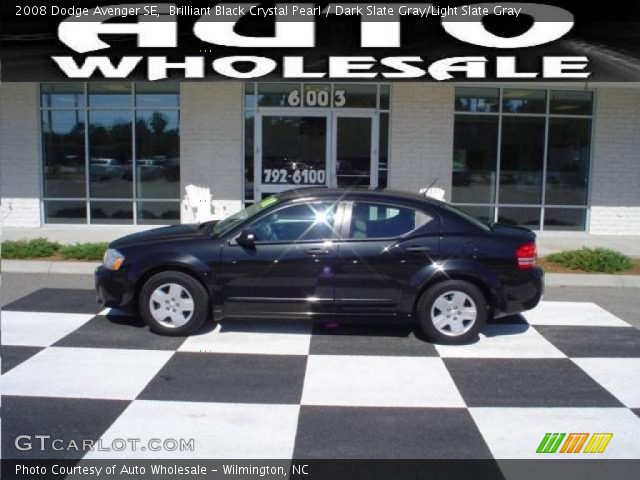 2008 Dodge Avenger SE in Brilliant Black Crystal Pearl