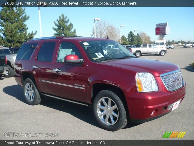 2009 GMC Yukon Denali AWD in Red Jewel Tintcoat