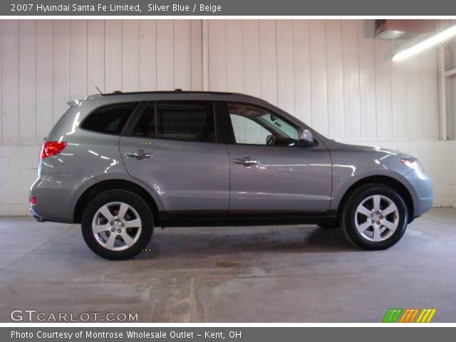 2007 Hyundai Santa Fe Limited in Silver Blue