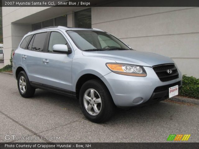 2007 Hyundai Santa Fe GLS in Silver Blue
