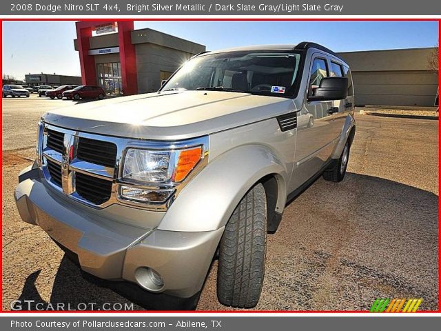 2008 Dodge Nitro SLT 4x4 in Bright Silver Metallic