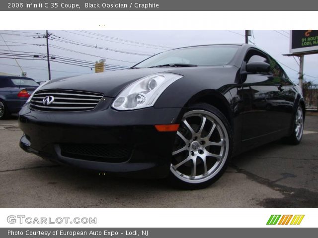 2006 Infiniti G 35 Coupe in Black Obsidian