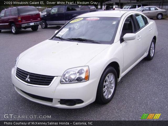 2009 Mitsubishi Galant ES in Dover White Pearl