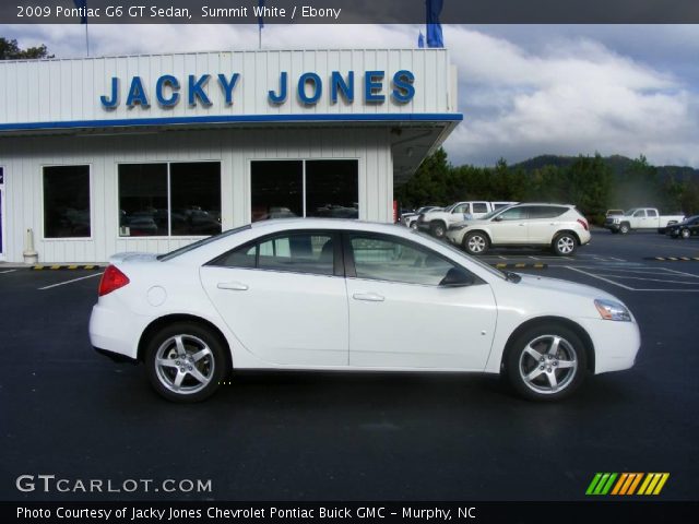 2009 Pontiac G6 GT Sedan in Summit White